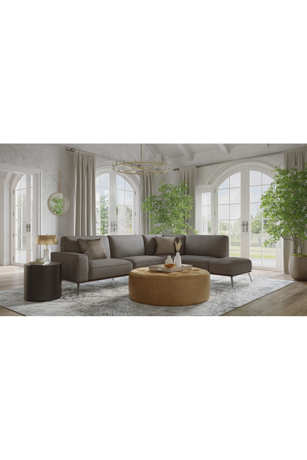 Modern European furniture - Cylindrical Indoor/Outdoor End Table - www.oroa.com | Oroa.com