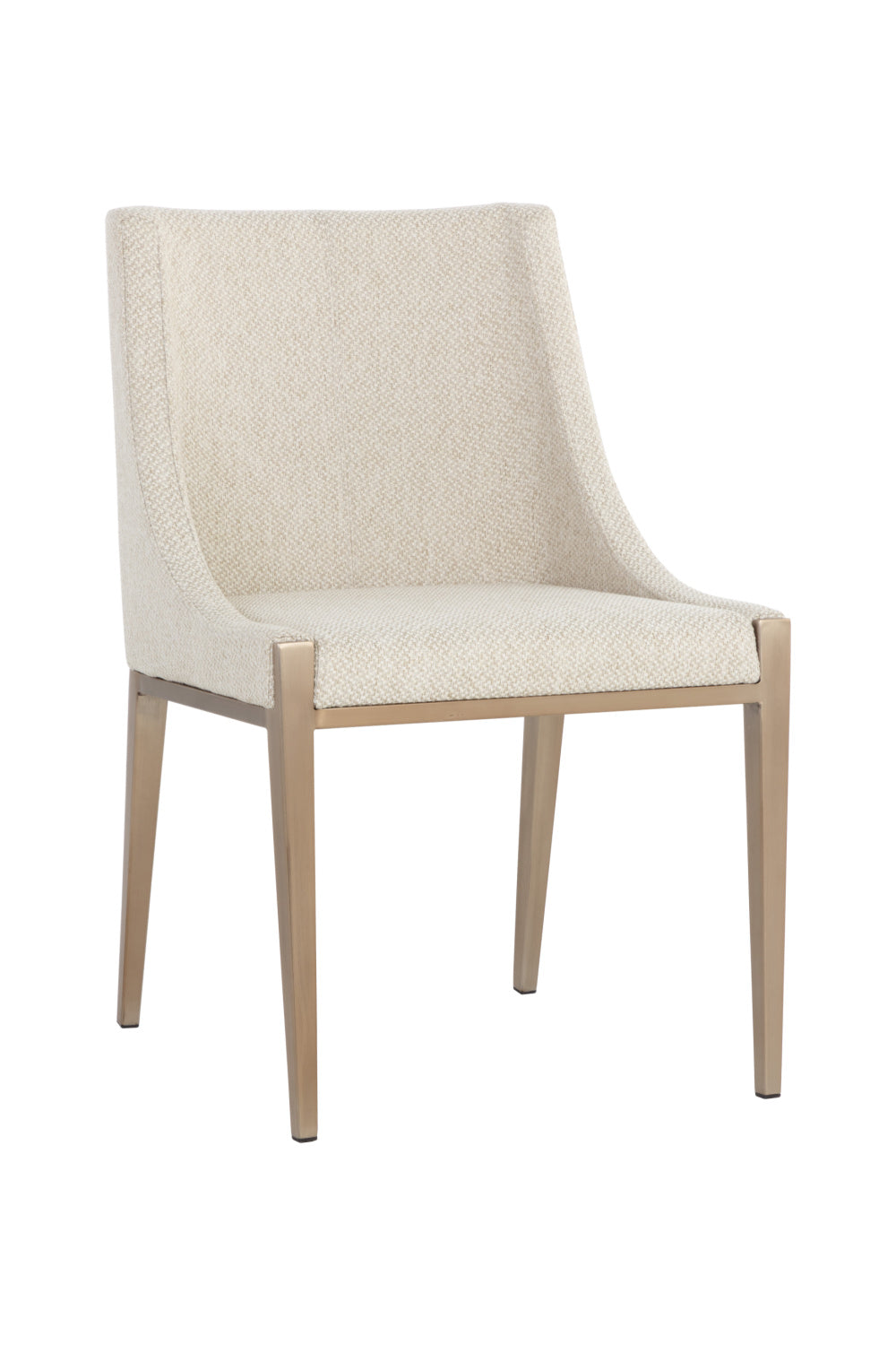 Modern European furniture - Fabric Upholstered Dining Chair - www.oroa.com | Oroa.com