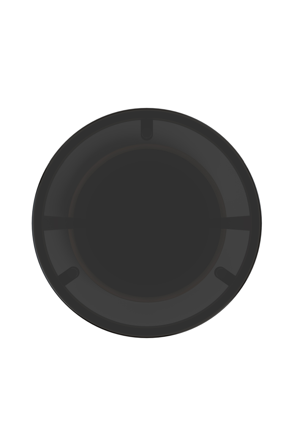 Modern European furniture Round Black Glass End Table - www.oroa.com | Oroa.com