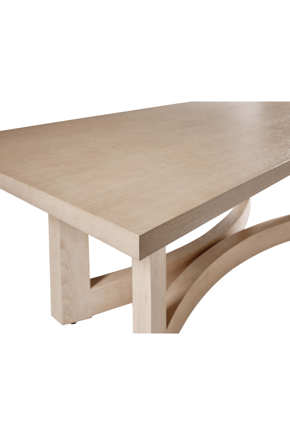 Modern European furniture - Light Washed Oak Dining Table - www.oroa.com | Oroa.com