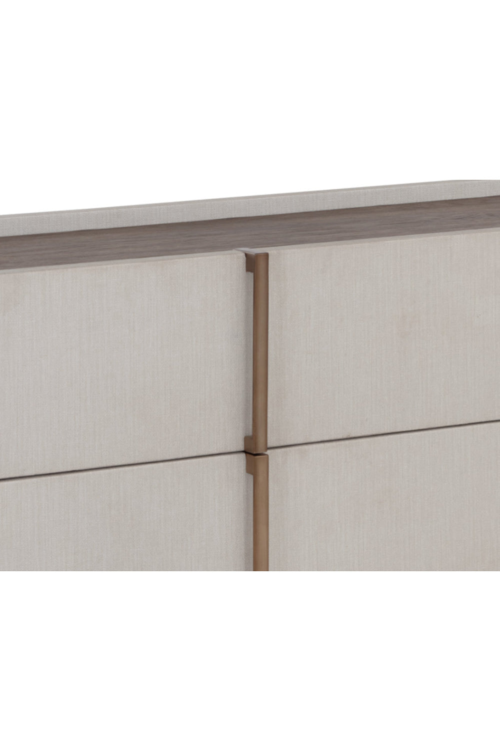 Modern European furniture - Leather-Look 6-Drawer Dresser - www.oroa.com | Oroa.com