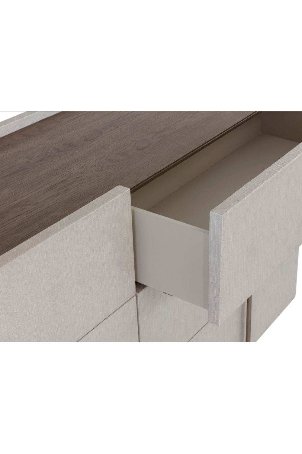 Modern European furniture - Leather-Look 6-Drawer Dresser - www.oroa.com | Oroa.com