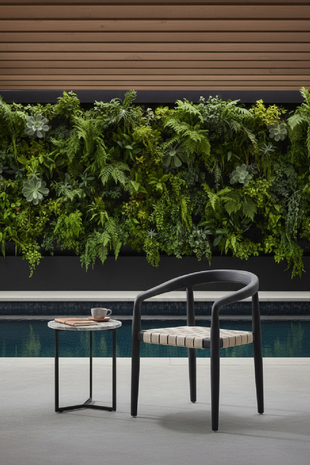 Modern European furniture - Woven Seat Indoor/Outdoor Dining Chair - www.oroa.com