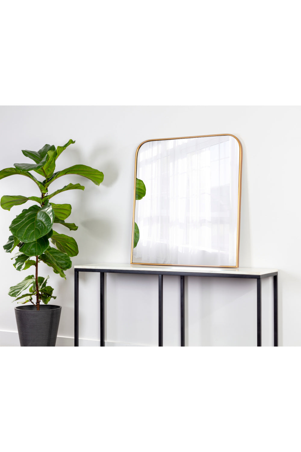 Modern European furniture - Iron Framed Wall Mirror - www.oroa.com | Oroa.com