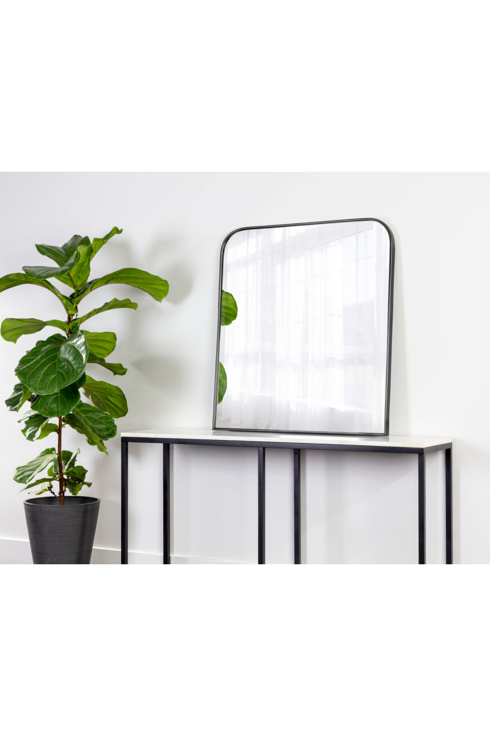 Modern European furniture - Iron Framed Wall Mirror - www.oroa.com | Oroa.com