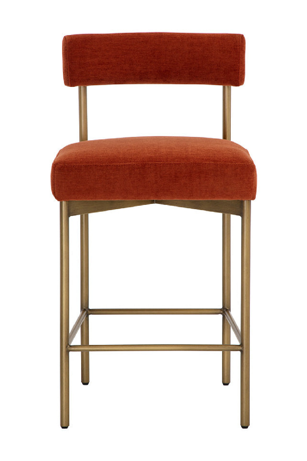 Modern European furniture - Low Back Fabric Counter Stool - www.oroa.com | Oroa.com