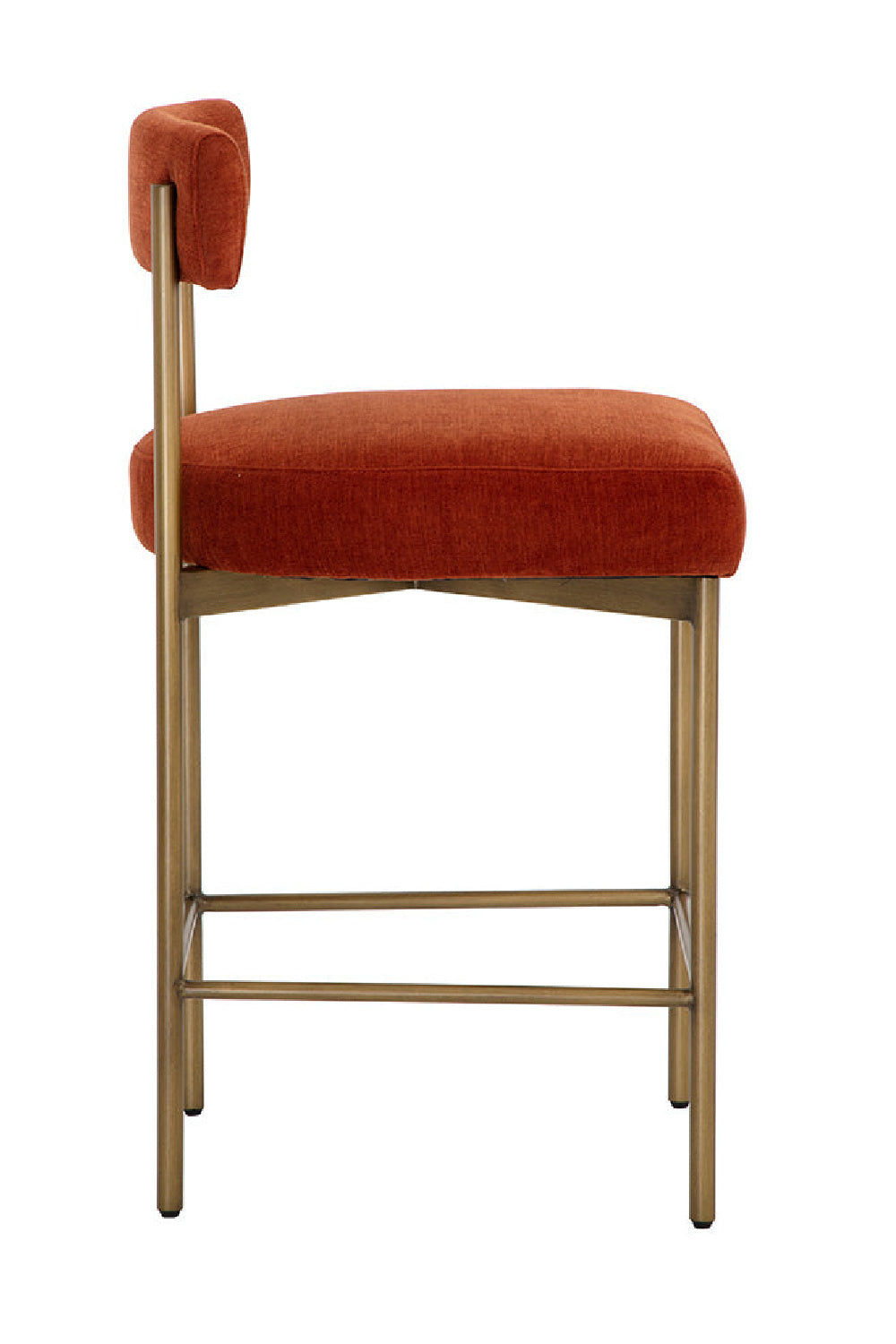 Modern European furniture - Low Back Fabric Counter Stool - www.oroa.com | Oroa.com