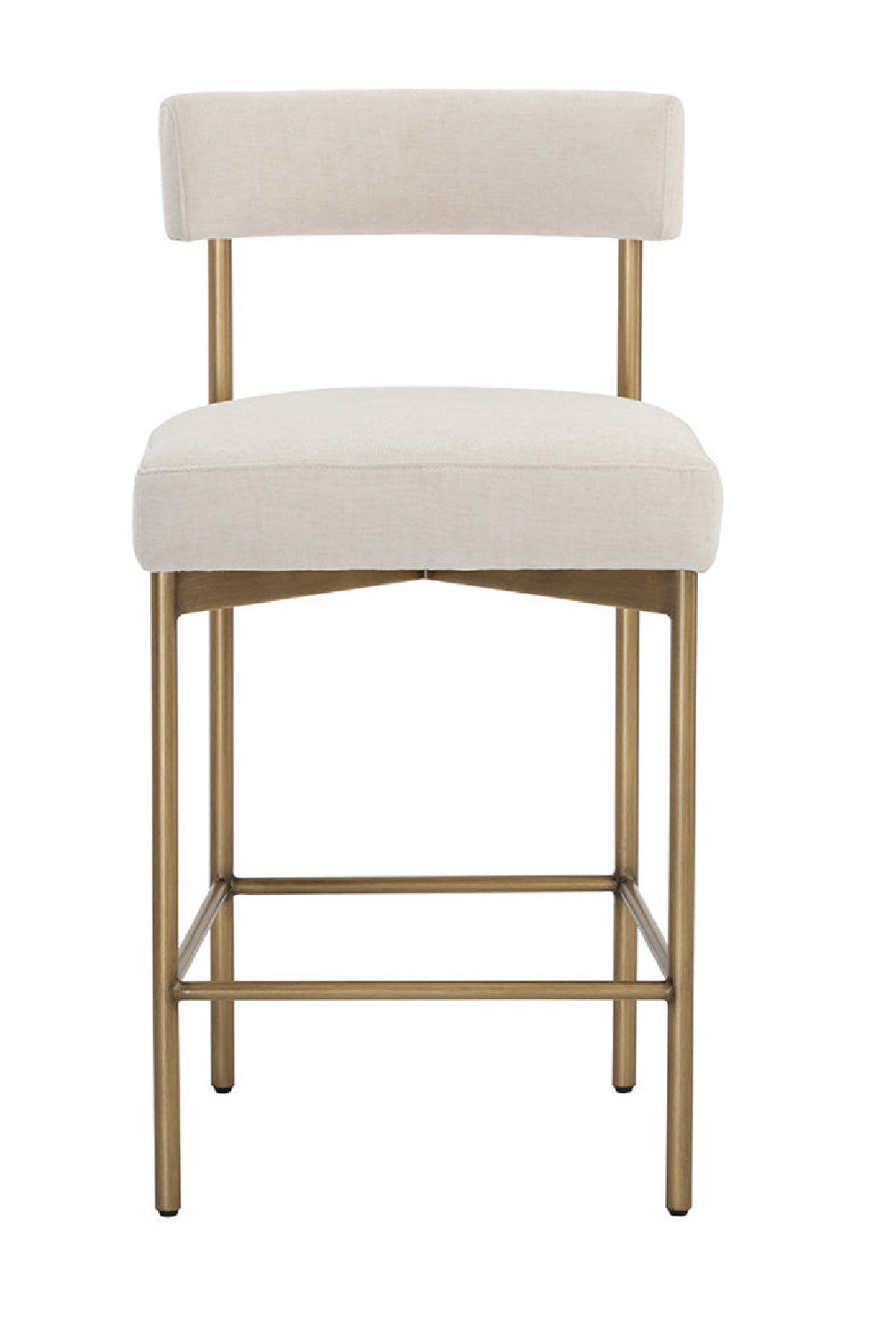 Modern European furniture - Low Back Fabric Counter Stool - www.oroa.com | Oroa.com