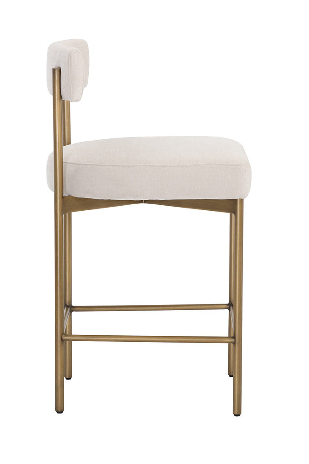 Modern European furniture - Low Back Fabric Counter Stool - www.oroa.com | Oroa.com