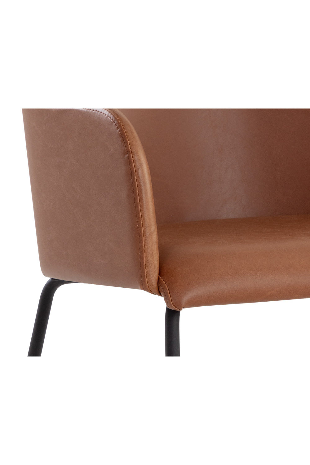 Modern European furniture - Leather Look Dining Armchair - www.oroa.com