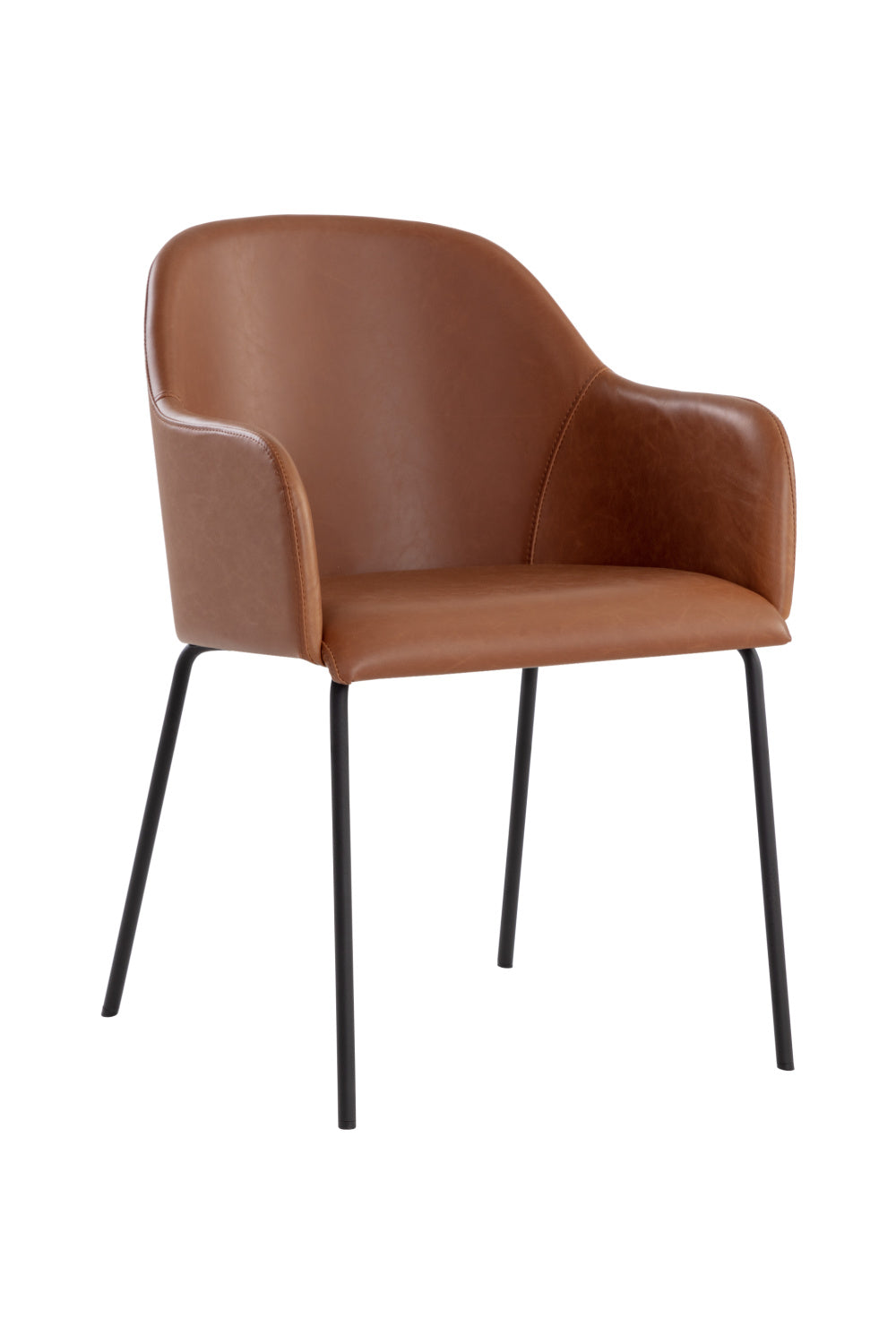 Modern European furniture - Leather Look Dining Armchair - www.oroa.com