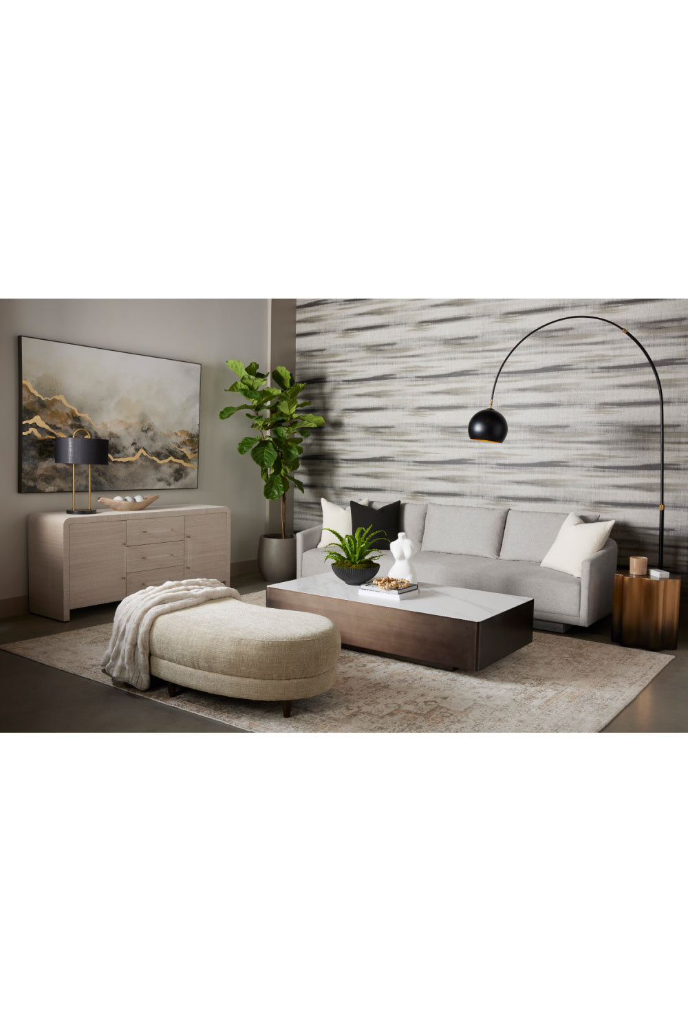 Modern European furniture - Drum Shade Table Lamp - www.oroa.com | Oroa.com