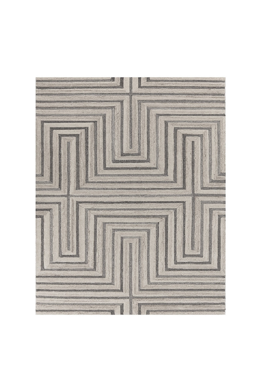 Hand-Tufted Beige Area Rug | Splendido Oslow | Oroa.com