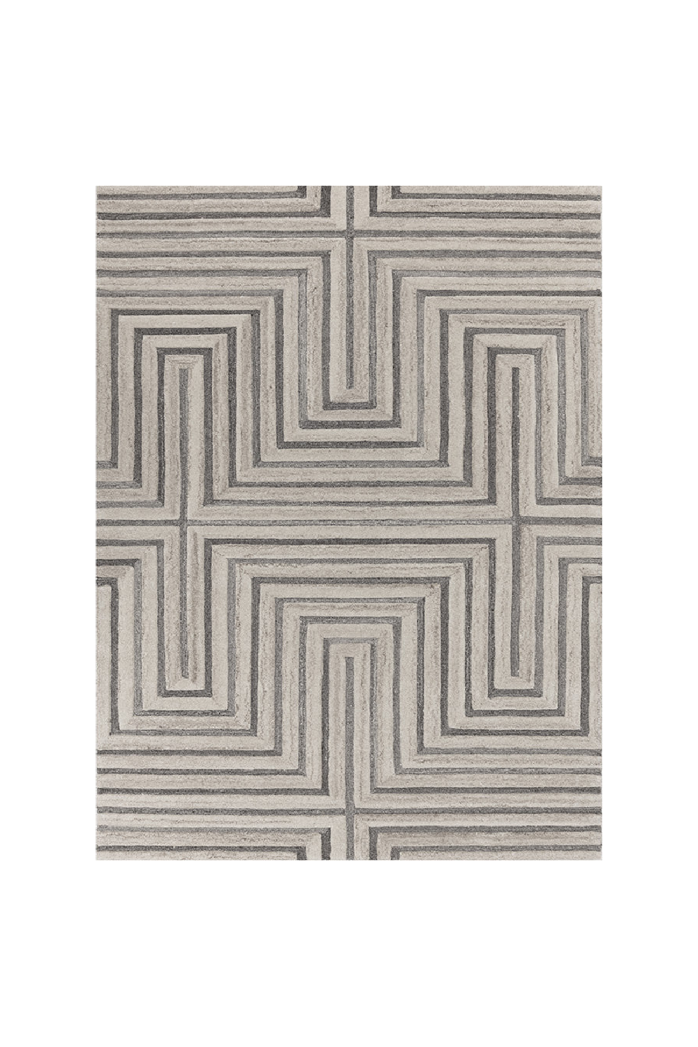 Hand-Tufted Beige Area Rug | Splendido Oslow | Oroa.com