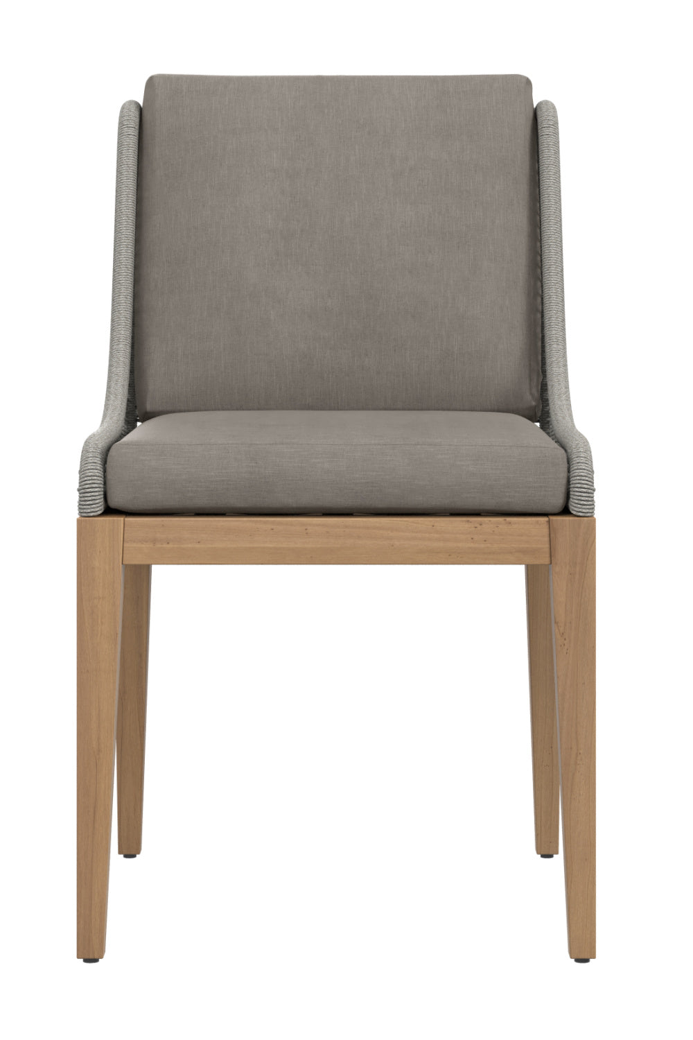 Modern European furniture - Contemporary Indoor/Outdoor Teak & Woven Dining Chair - www.oroa.com | Oroa.com