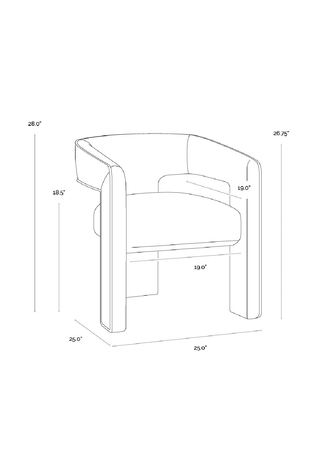 Modern European furniture - Beige Modern Dining Chair - www.oroa.com