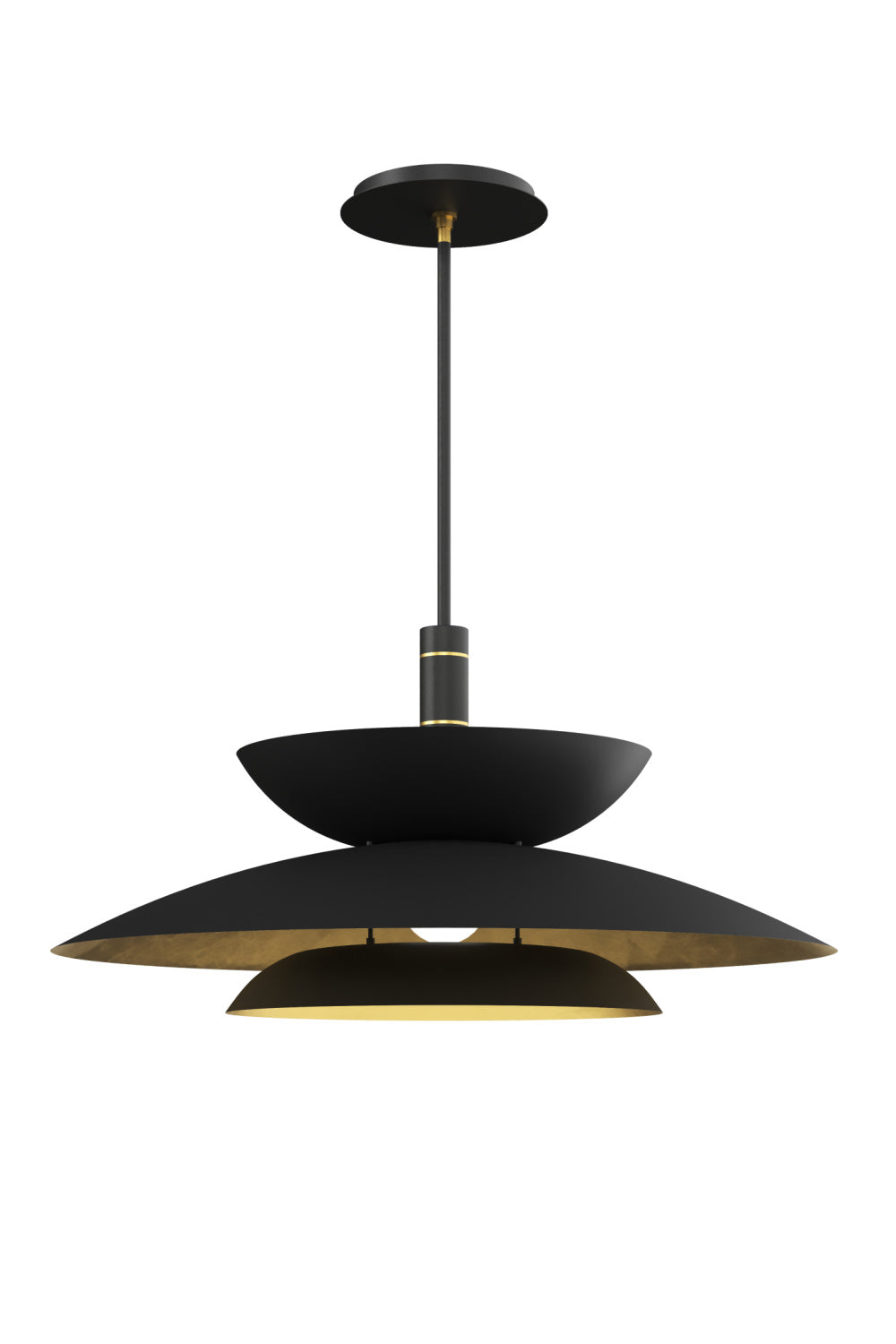 Black Tiered Pendant Light | Splendido Timea | Oroa.com