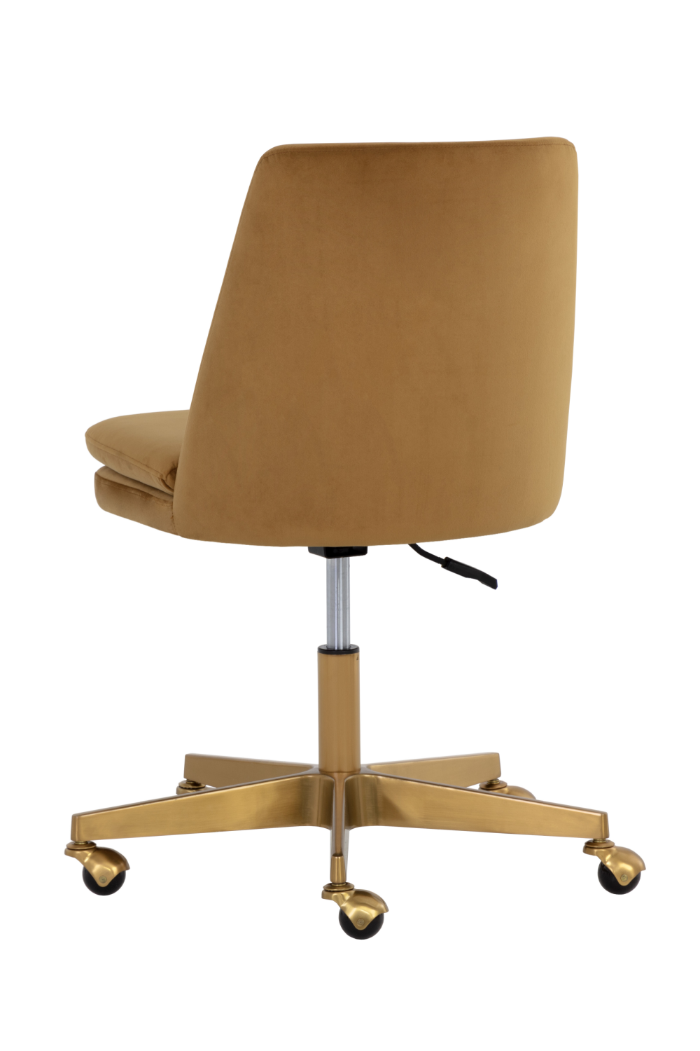 Modern European furniture - Matte Gold Base Office Chair - www.oroa.com | Oroa.com