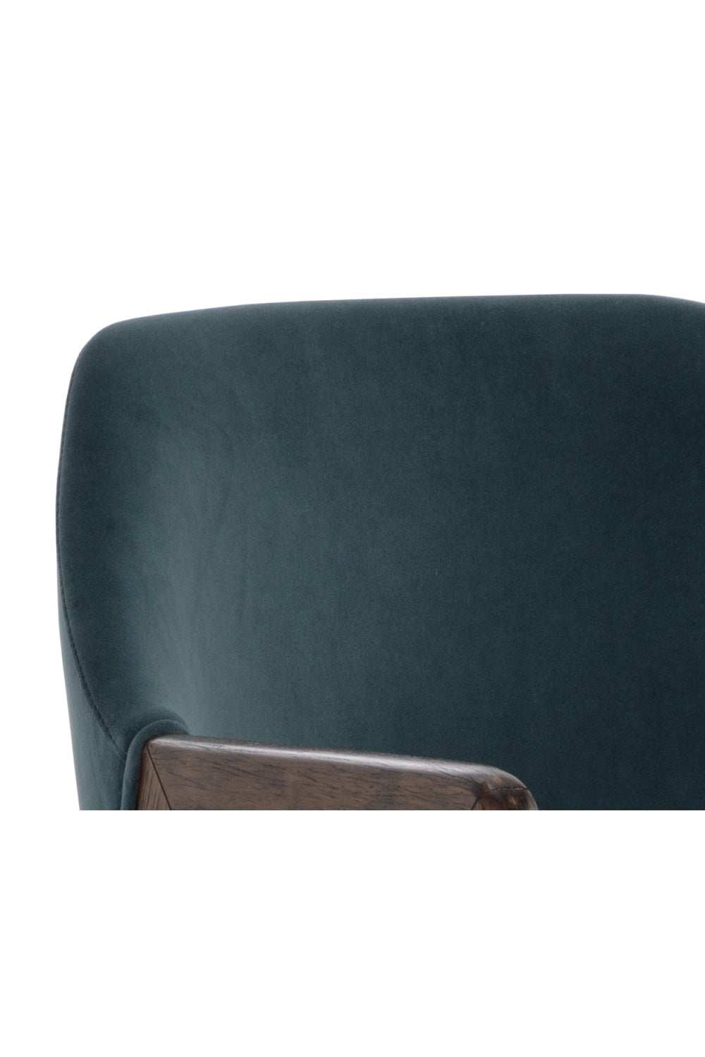 Modern European furniture - Smoked Acacia Frame Dining Chair - www.oroa.com