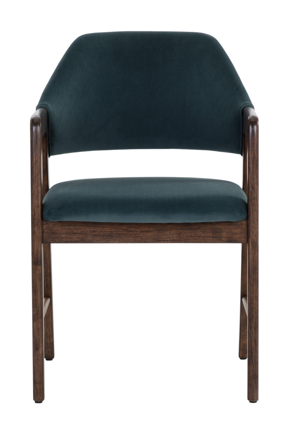 Modern European furniture - Smoked Acacia Frame Dining Chair - www.oroa.com