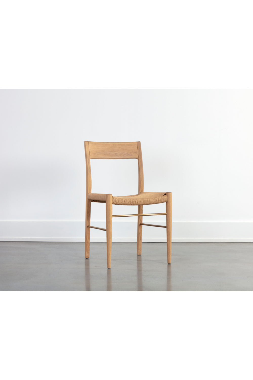 Modern European furniture - Natural Rope Seat Dining Chairs (2) - www.oroa.com | Oroa.com