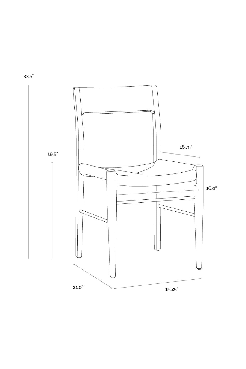 Modern European furniture - Natural Rope Seat Dining Chairs (2) - www.oroa.com | Oroa.com