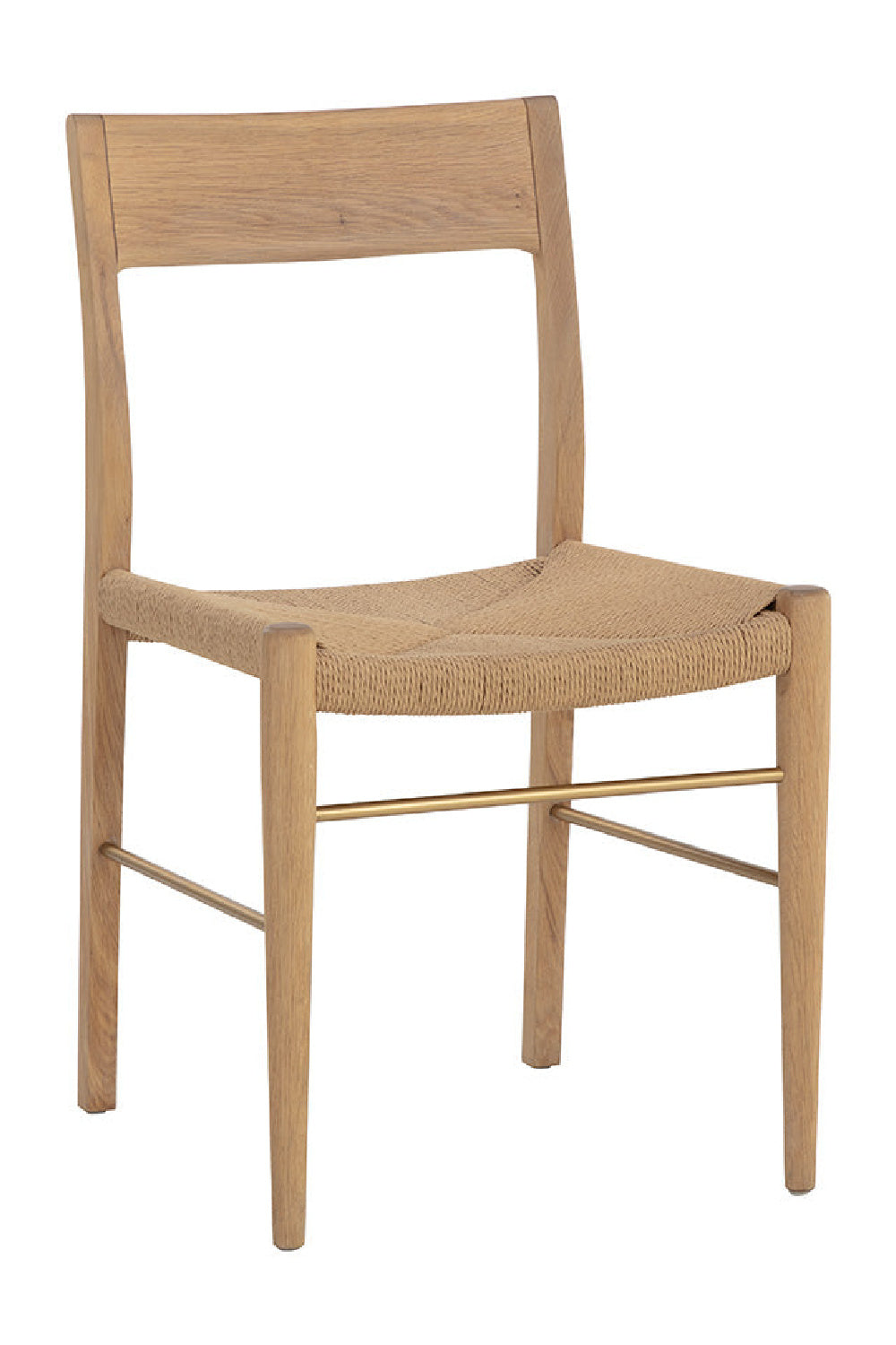 Modern European furniture - Natural Rope Seat Dining Chairs (2) - www.oroa.com | Oroa.com
