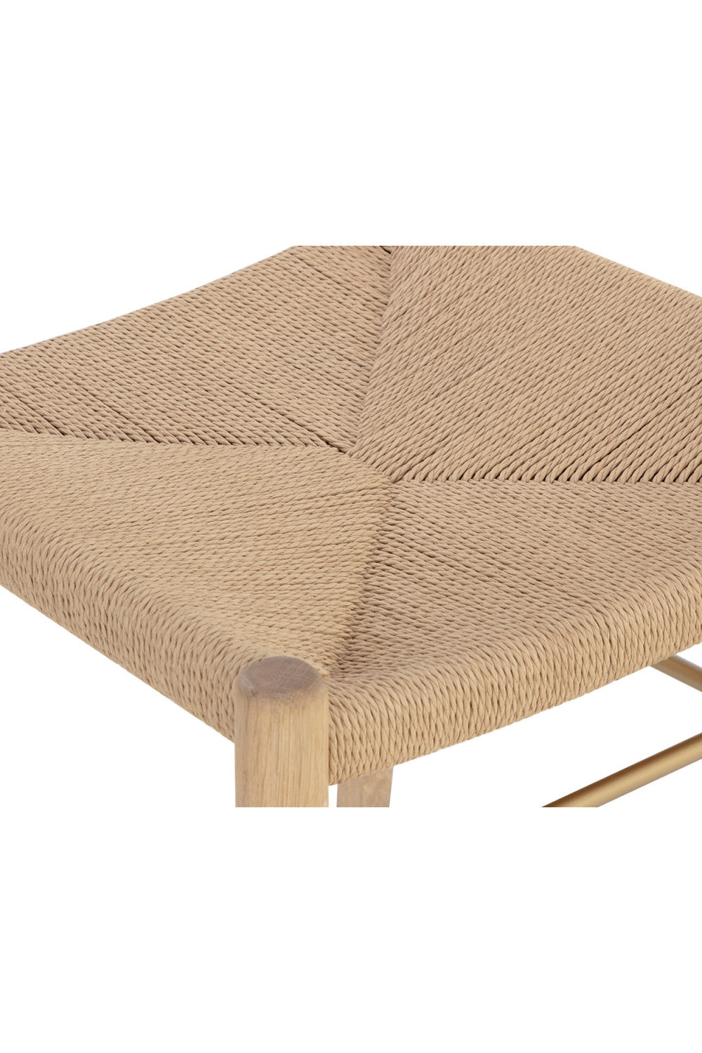 Modern European furniture - Natural Rope Seat Dining Chairs (2) - www.oroa.com | Oroa.com