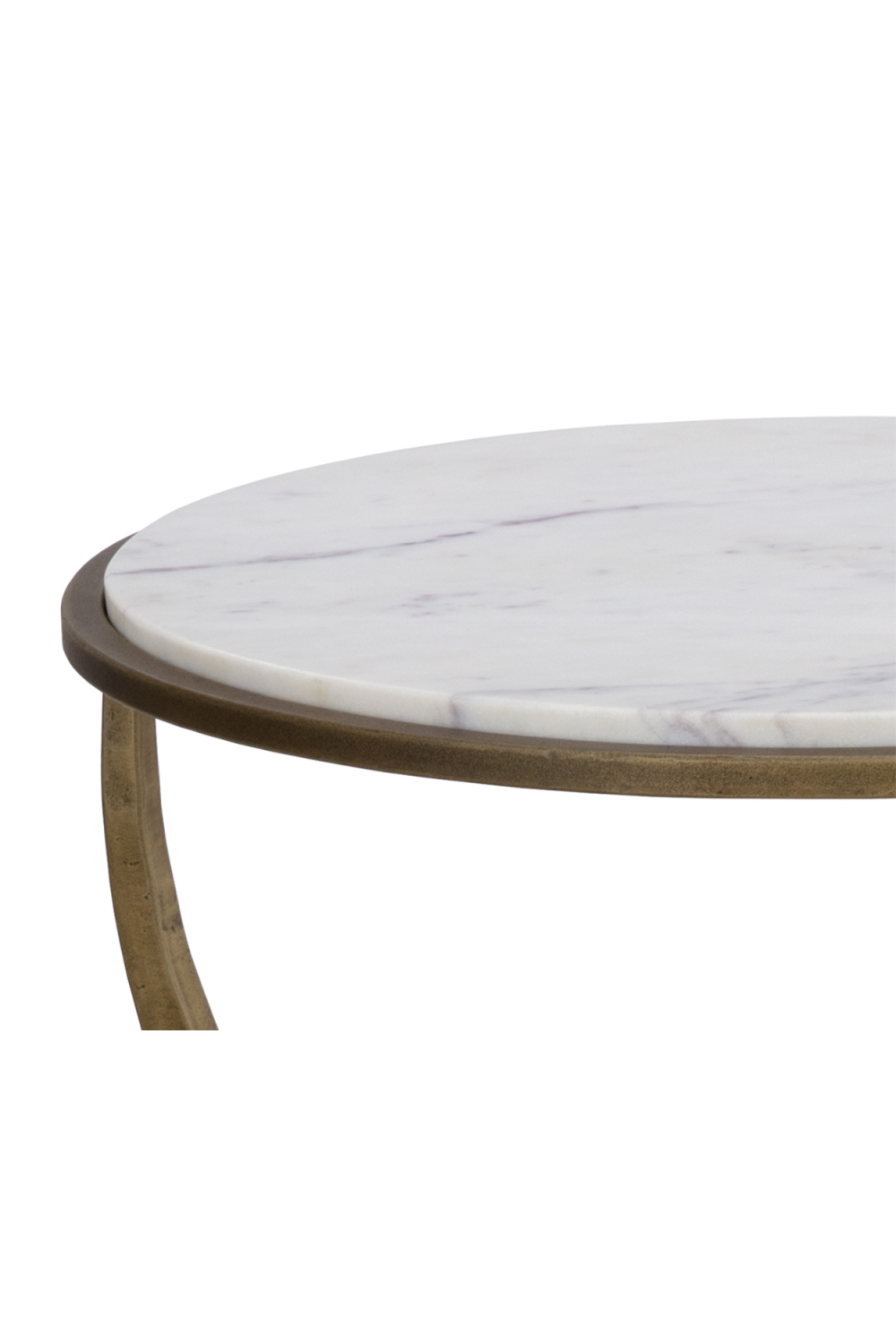 Modern European furniture - Marble Round End Table - www.oroa.com | Oroa.com