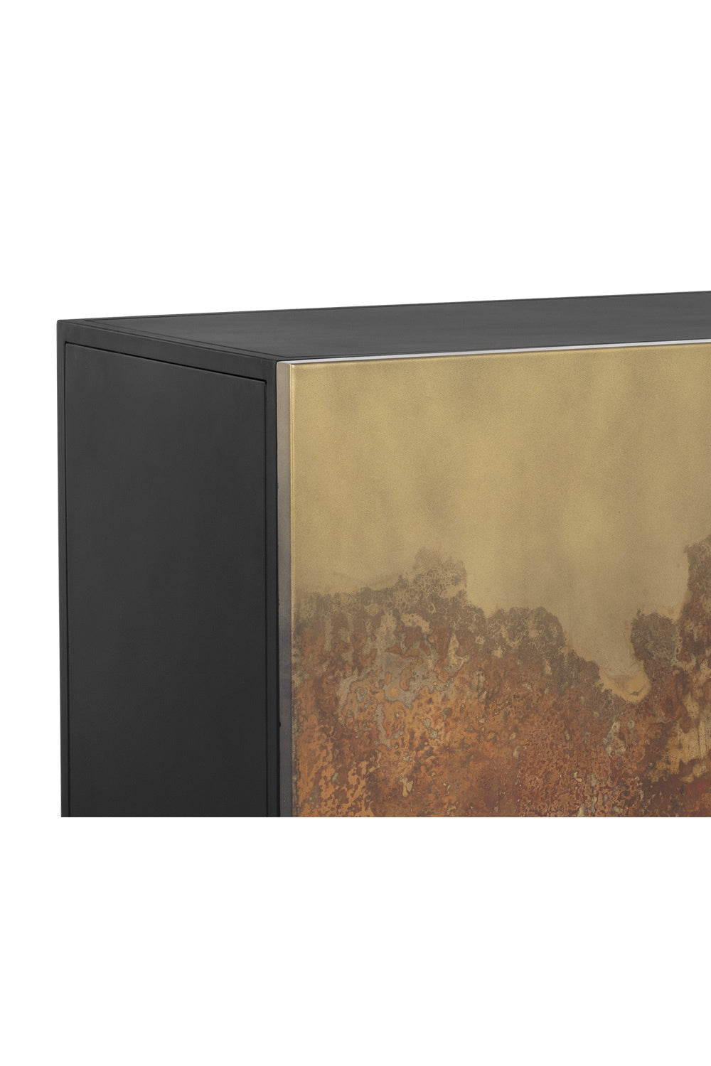 Modern European furniture - Ombre Antique Brass 3-Door Sideboard - www.oroa.com | Oroa.com