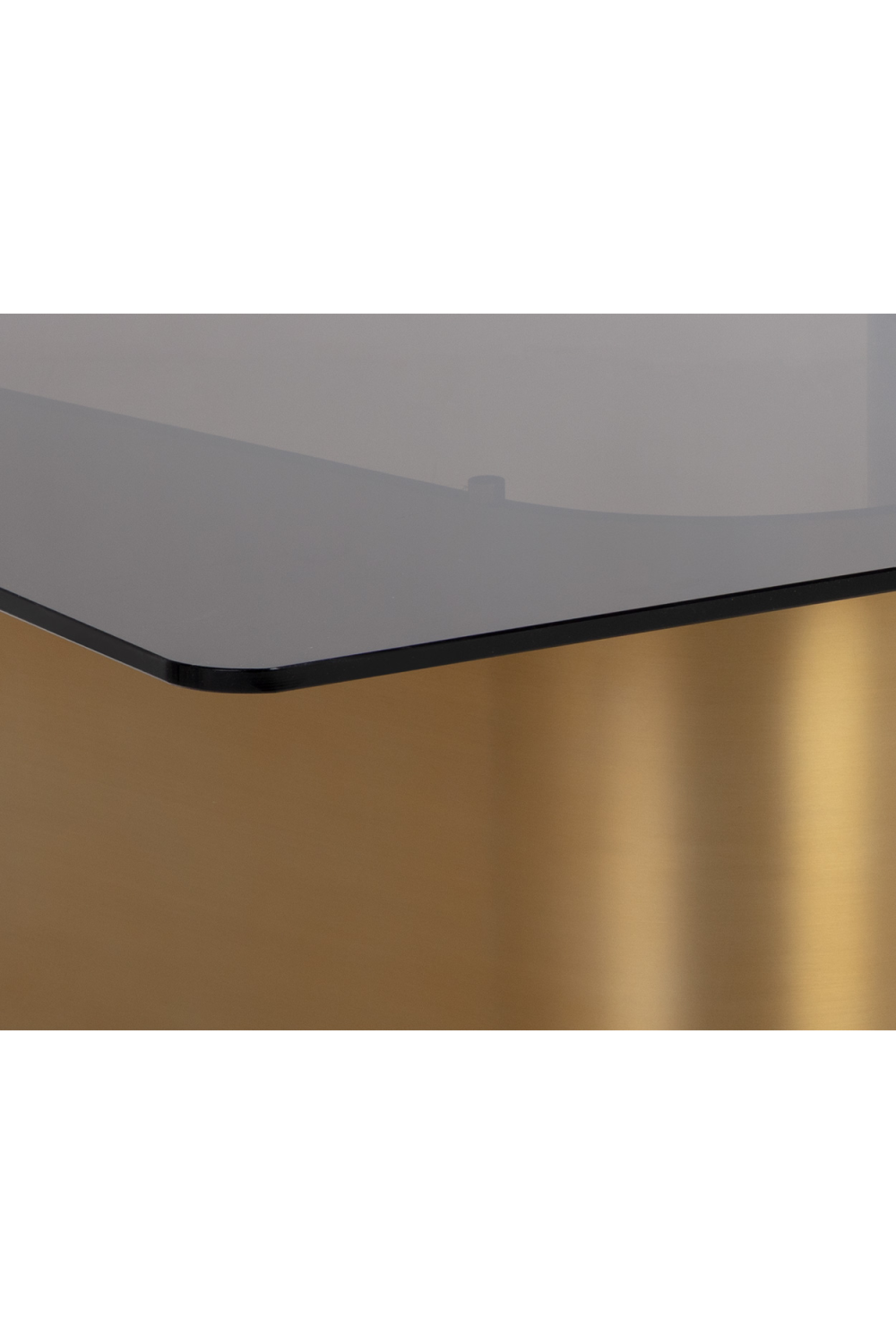 Modern European furniture - Gold S-Shaped Base Coffee Table - www.oroa.com | Oroa.com
