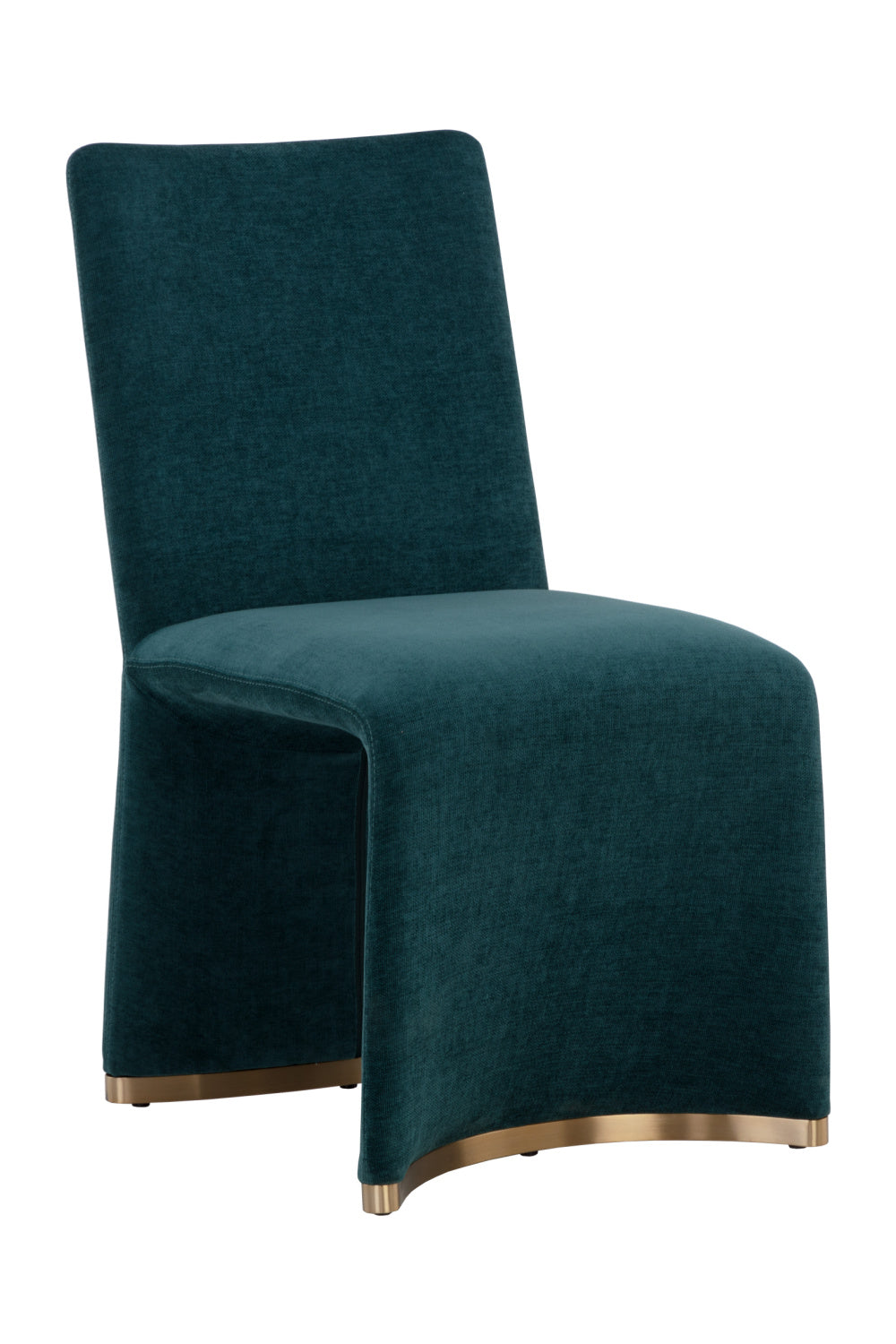 Modern European furniture - Fabric Upholstered Modern Dining Chairs (2) - www.oroa.com | Oroa.com