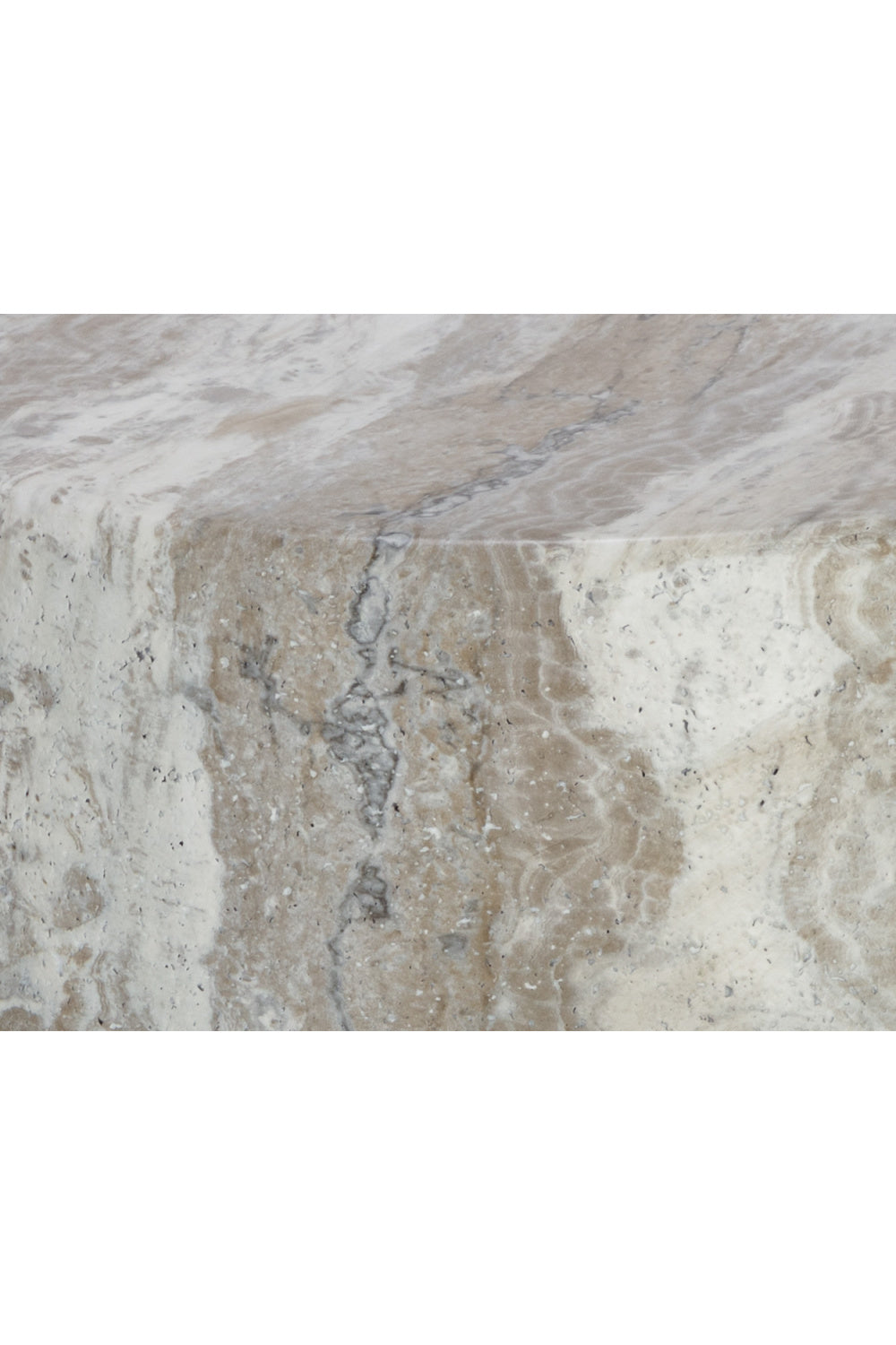 Modern European furniture - Marble Look Indoor/Outdoor End Table - www.oroa.com | Oroa.com
