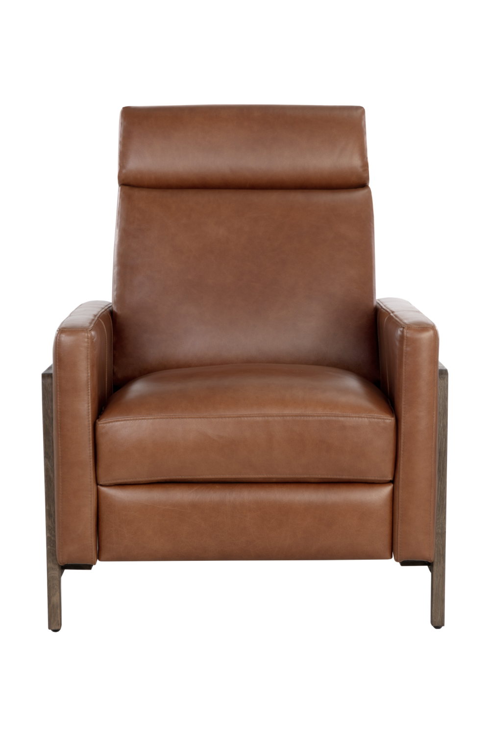 Modern European furniture - Brown Leather Recliner Chair - www.oroa.com