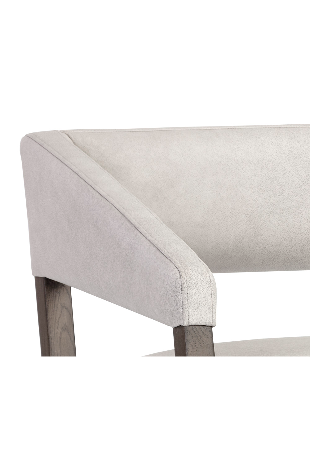 Modern European furniture - Brown Oak Leather Lounge Chair - www.oroa.com | Oroa.com