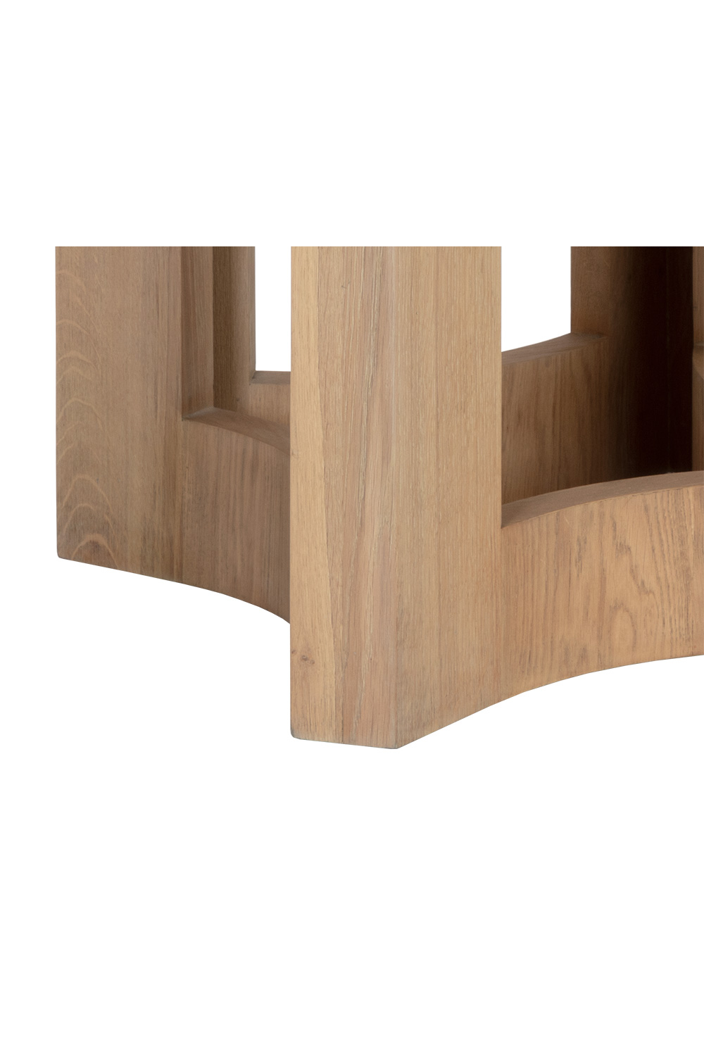 Modern European furniture - Natural Wood Round Dining Table - www.oroa.com