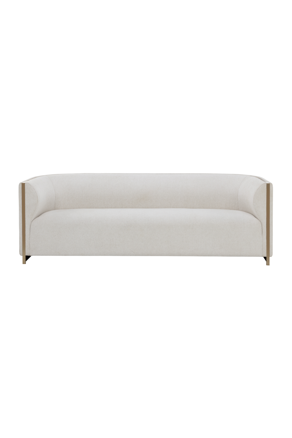 Modern European furniture - Gold Inlay Curved Sofa - www.oroa.com | Oroa.com