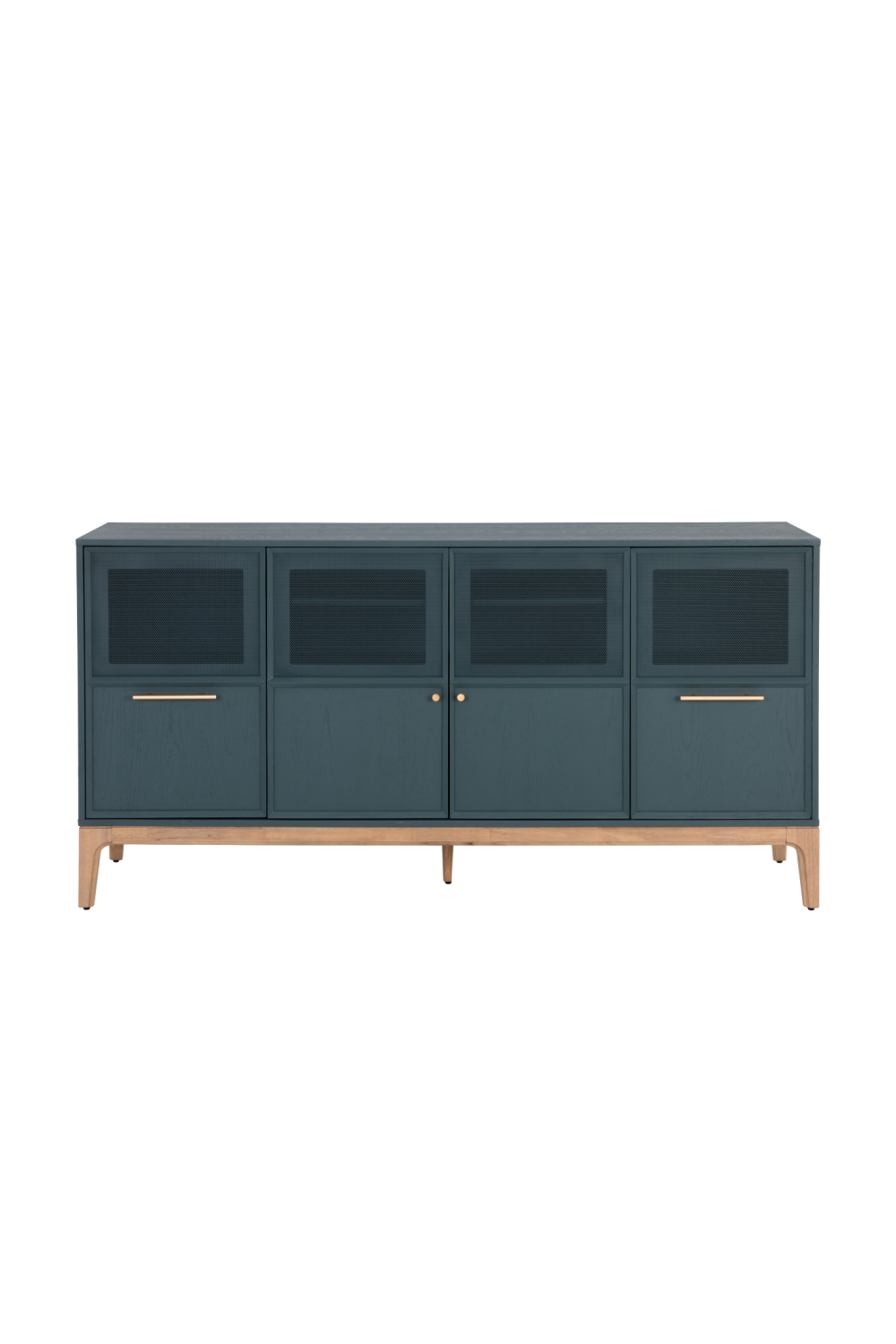 Modern European furniture - Teal Oak Sideboard - www.oroa.com | Oroa.com