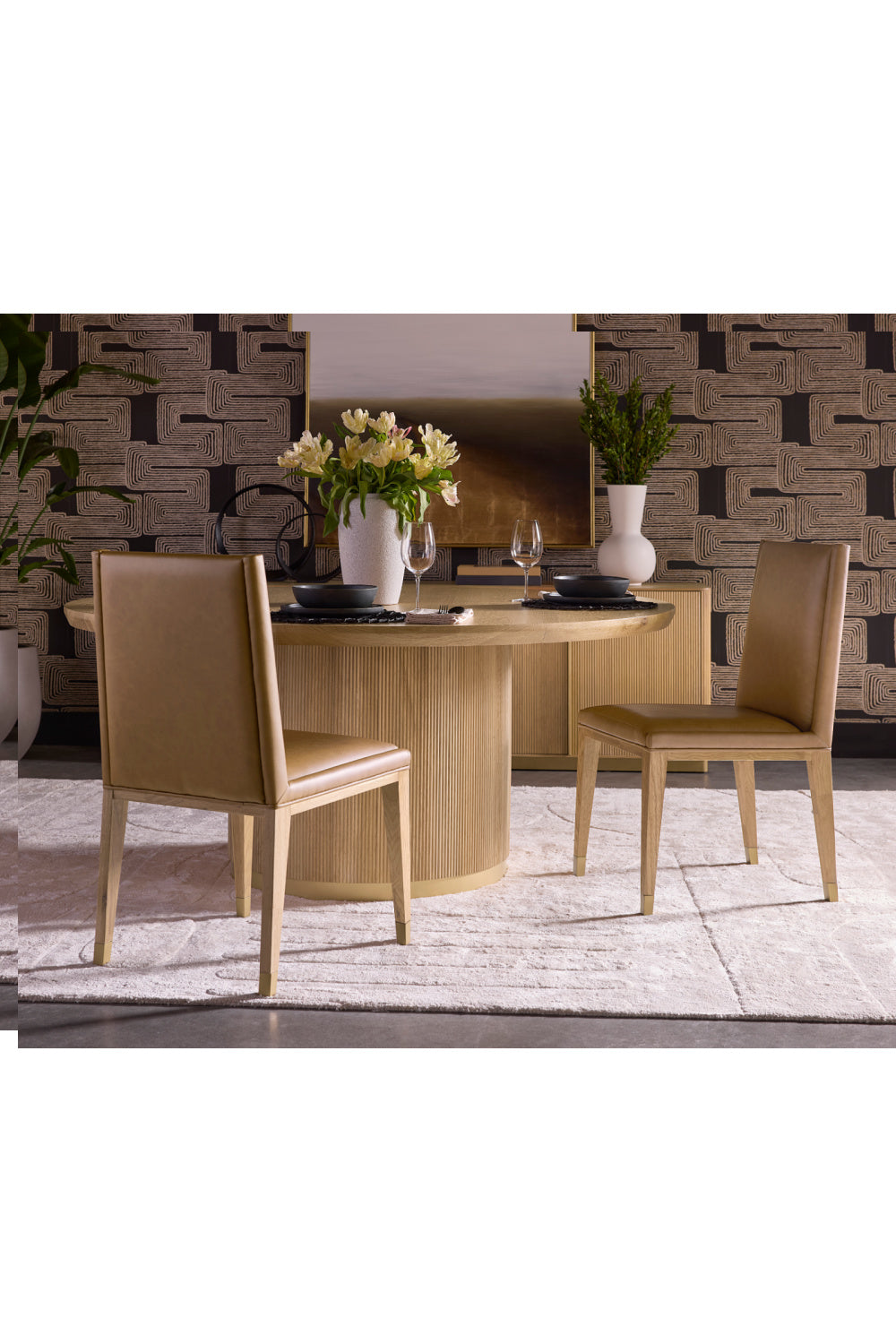 Modern European furniture - Oak 4-Door Sideboard - www.oroa.com | Oroa.com