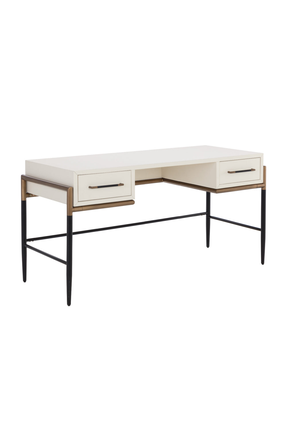 Modern European furniture - Painted Wood Office Desk - www.oroa.com | Oroa.com