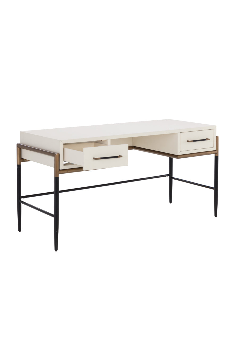 Modern European furniture - Painted Wood Office Desk - www.oroa.com | Oroa.com