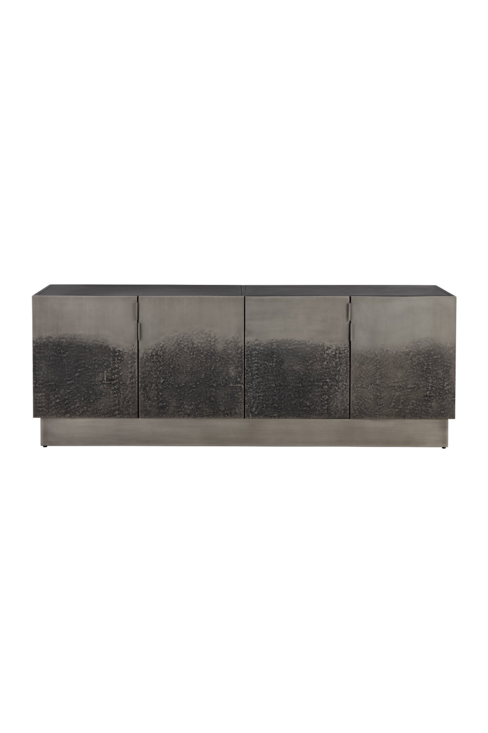 Modern European furniture - Antique Silver 4-Door Sideboard - www.oroa.com | Oroa.com