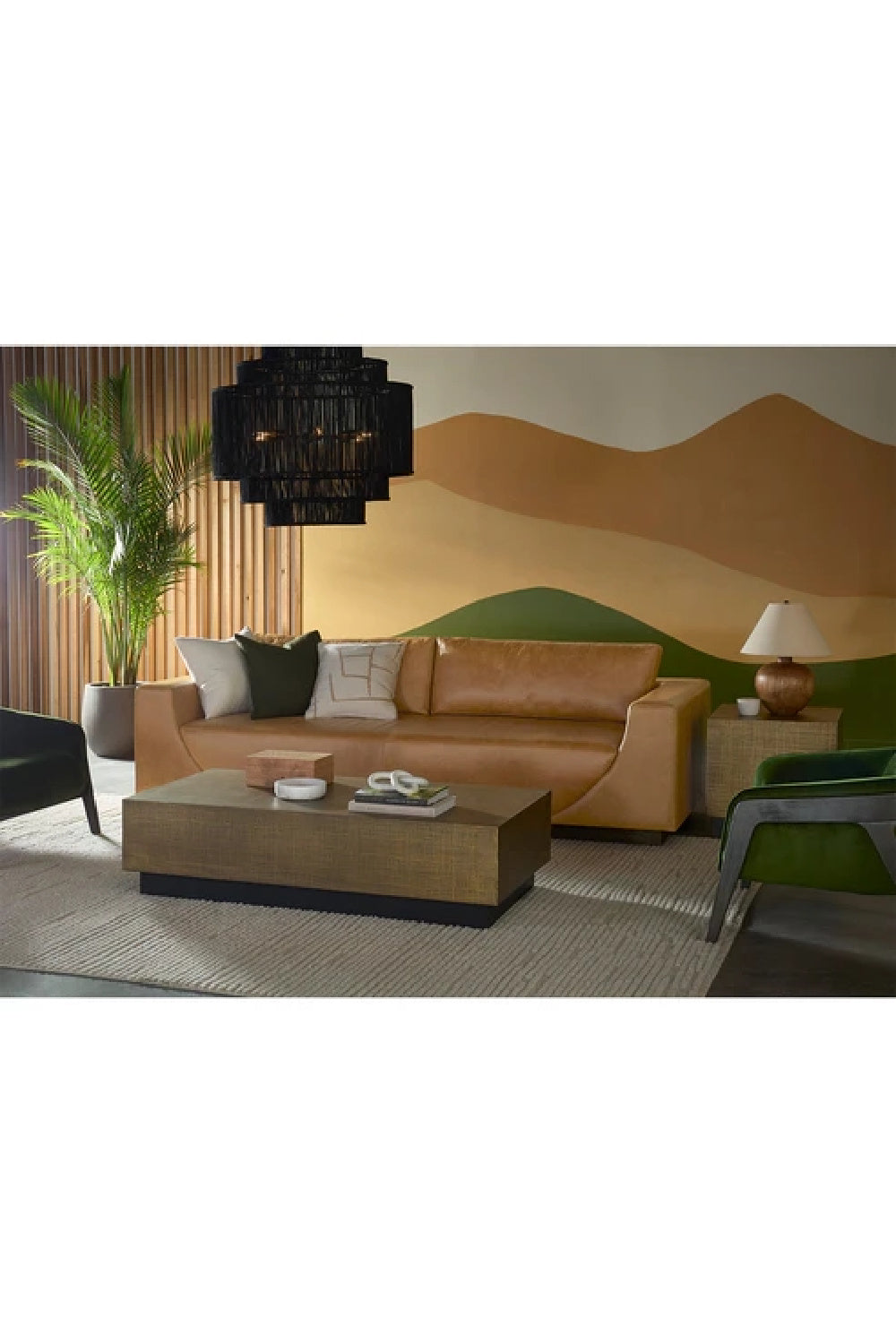 Modern European furniture - Etched Antique Brass Coffee Table - www.oroa.com | Oroa.com