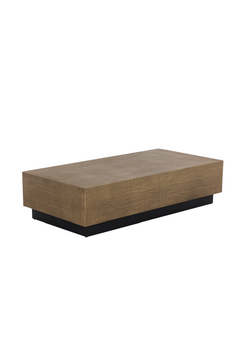 Modern European furniture - Etched Antique Brass Coffee Table - www.oroa.com | Oroa.com