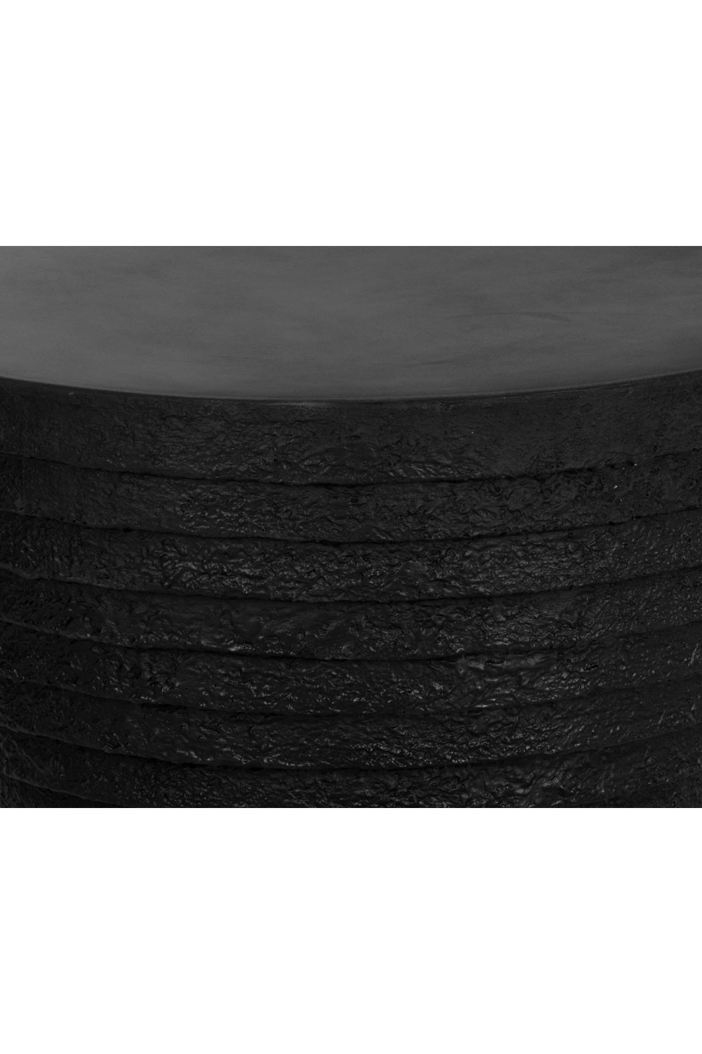 Modern European furniture - Black Curved Indoor/Outdoor Coffee Table - www.oroa.com | Oroa.com