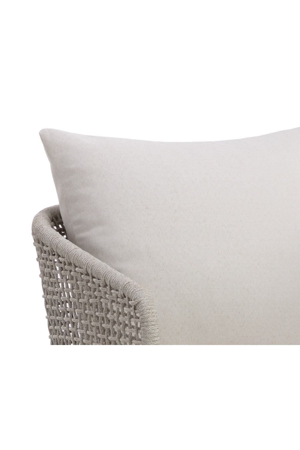 Modern European furniture - Contemporary Indoor/Outdoor Weave & Teak Dining Chair - www.oroa.com | Oroa.com