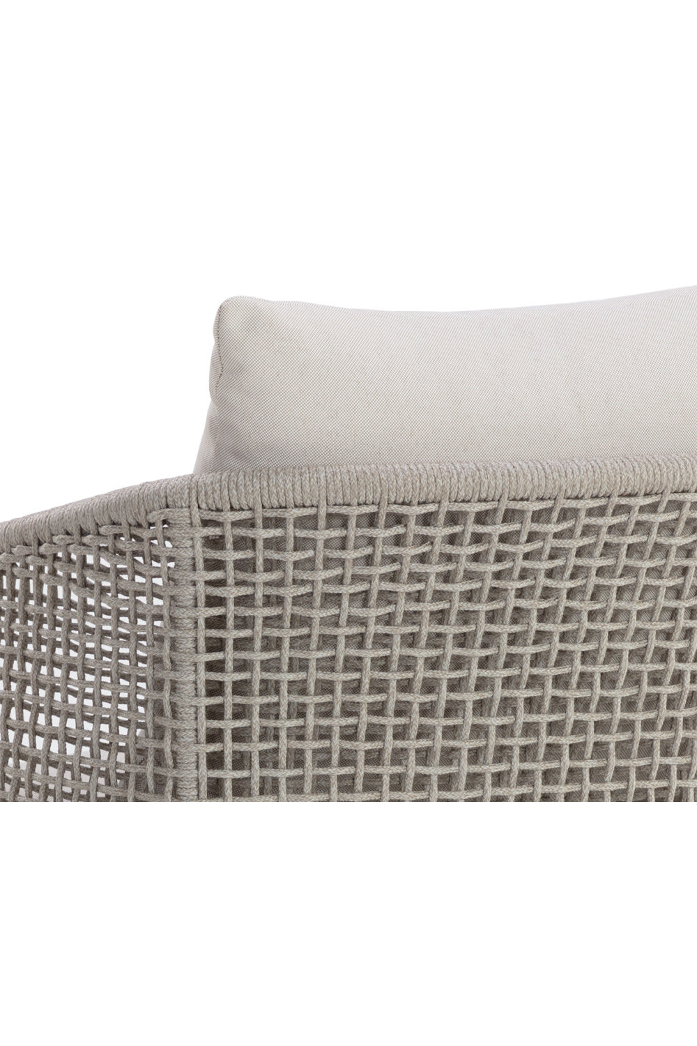 Modern European furniture - Contemporary Indoor/Outdoor Weave & Teak Dining Chair - www.oroa.com | Oroa.com