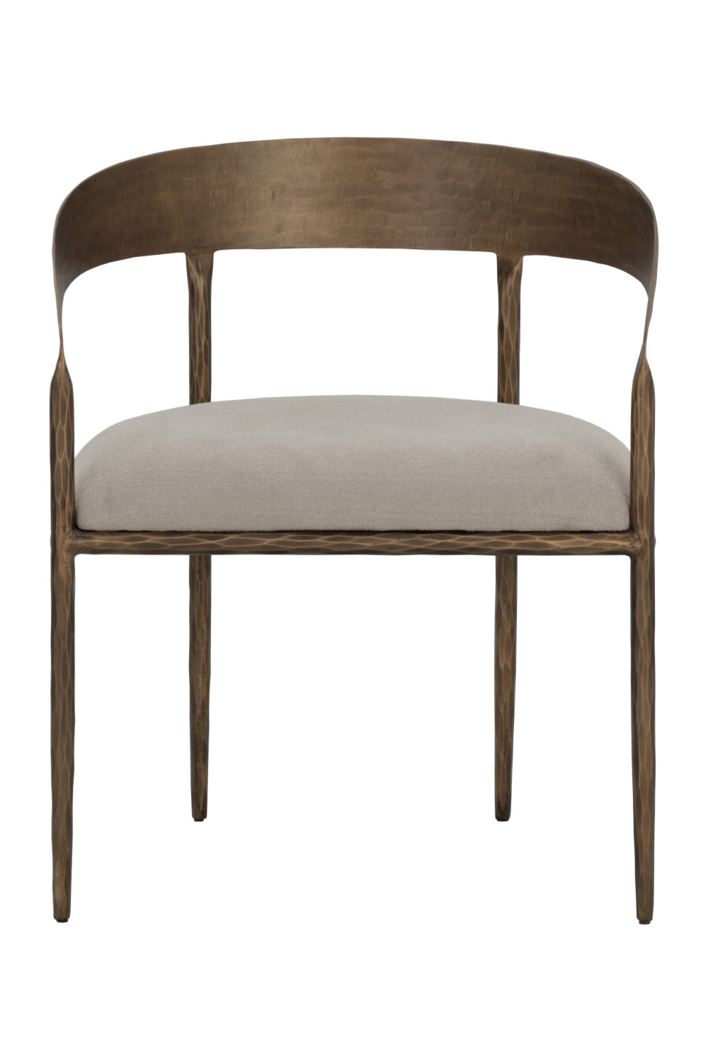 Modern European furniture - Taupe Gray Seat Dining Chair - www.oroa.com | Oroa.com