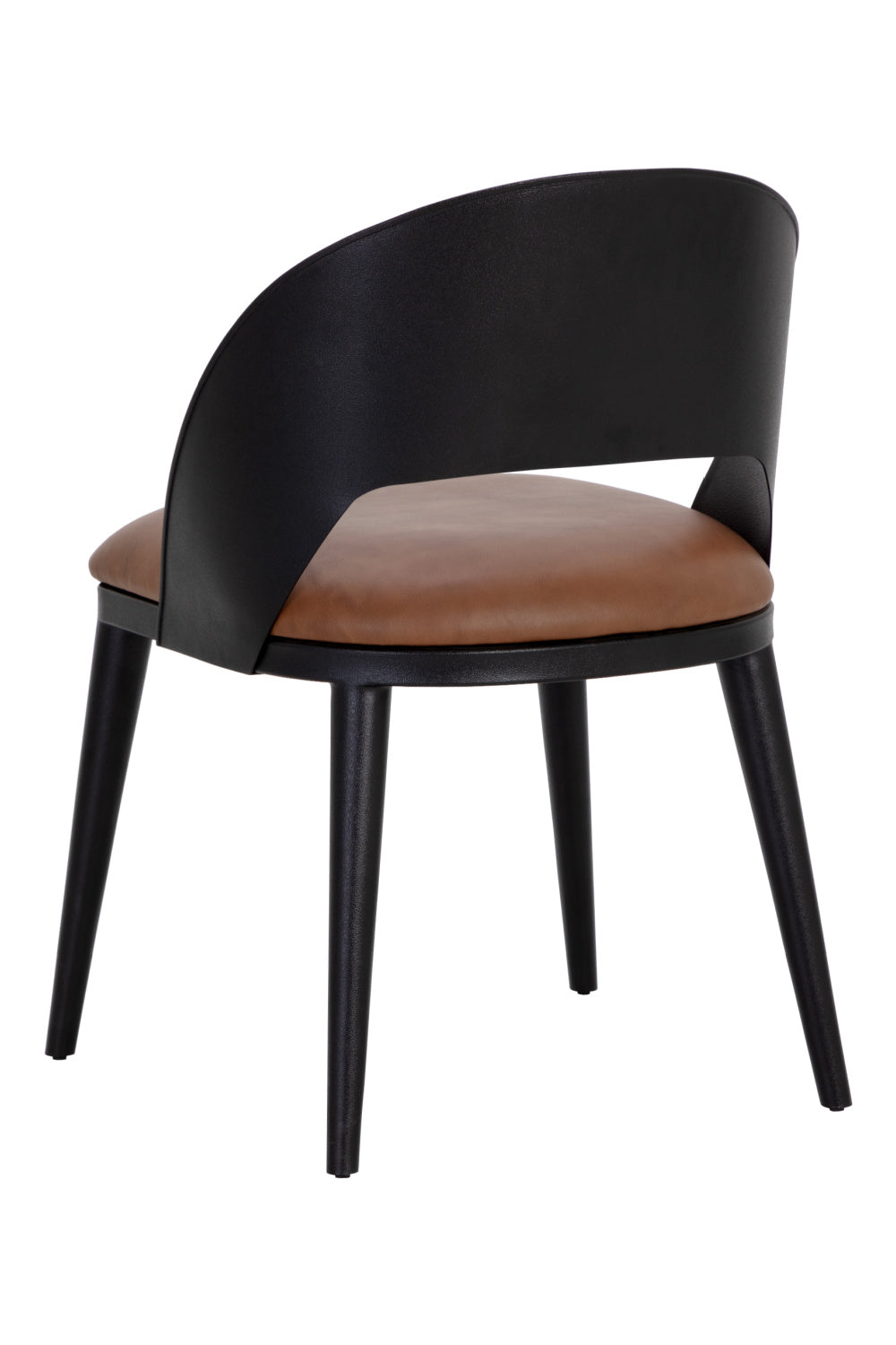 Modern European furniture - Leather Seat Dining Chair - www.oroa.com | Oroa.com