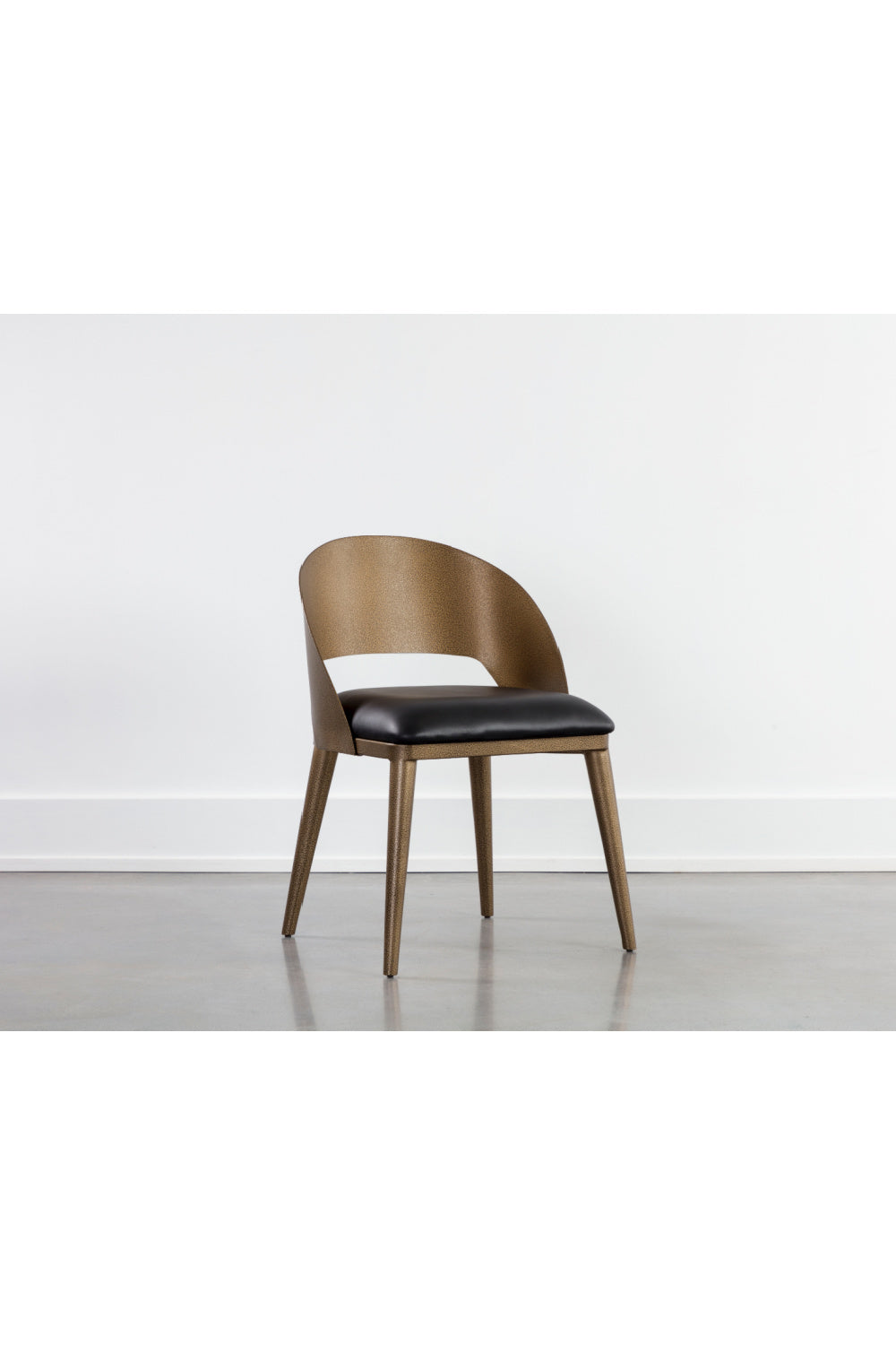 Modern European furniture - Leather Seat Dining Chair - www.oroa.com | Oroa.com